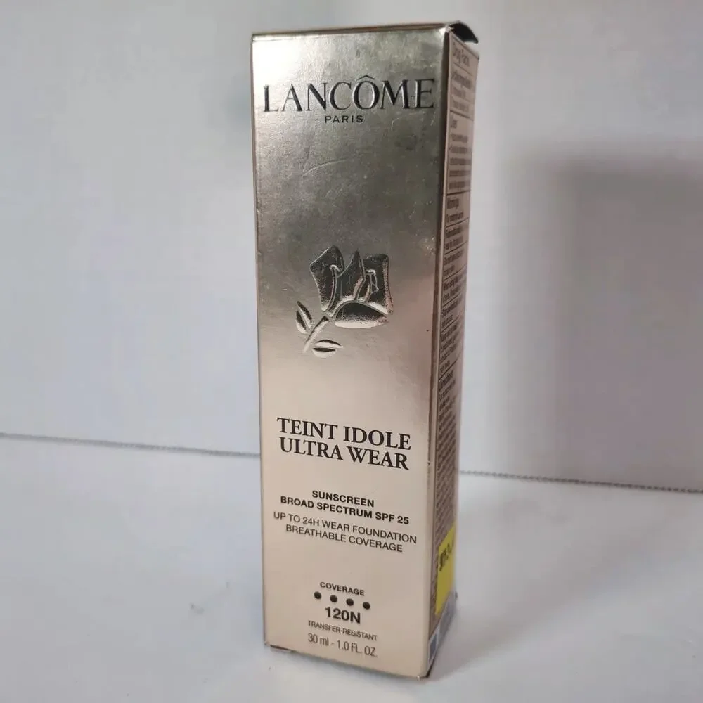 LANCOME TEINT IDOLE ULTRA WEAR 24HR WEAR FOUNDATION SPF 25 Shade 120N Exp 10/25